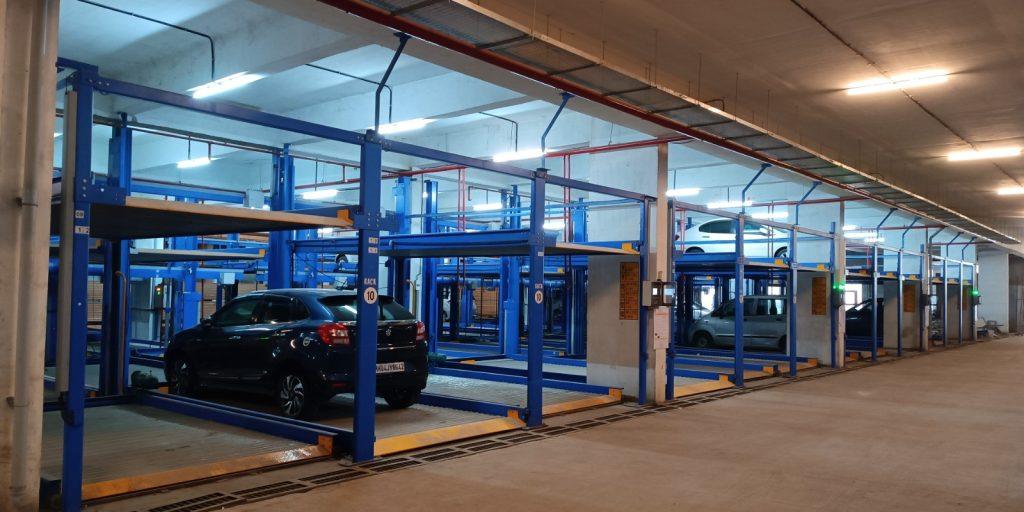 Hydraulic Puzzle Parking System